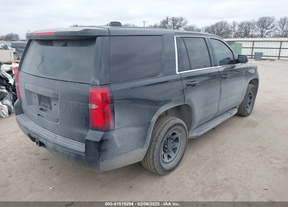 2019 CHEVROLET TAHOE COMMERCIAL FLEET VIN: 1GNSKDEC4KR326595