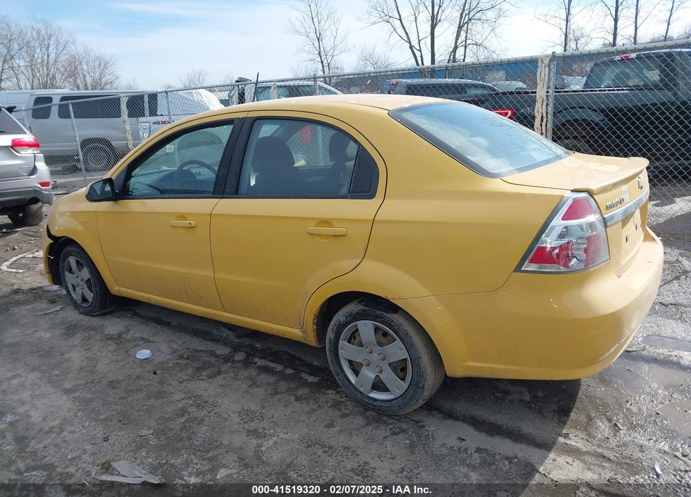 2011 CHEVROLET AVEO 1LT VIN: KL1TD5DE5BB165903