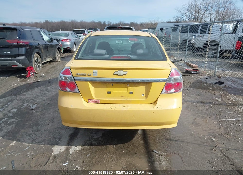 2011 CHEVROLET AVEO 1LT VIN: KL1TD5DE5BB165903
