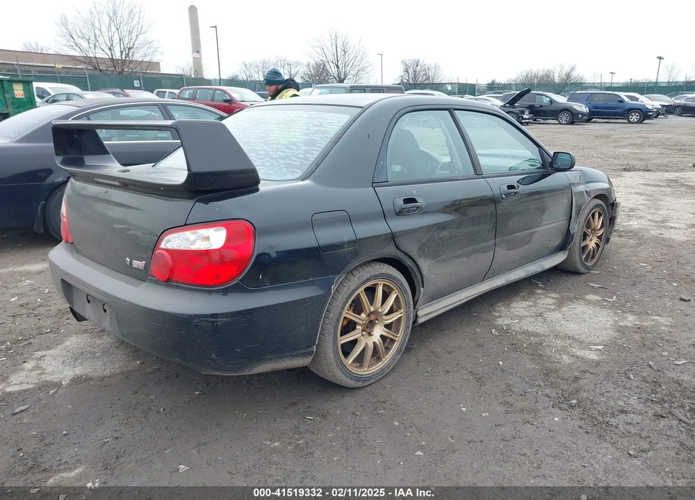 2004 SUBARU IMPREZA WRX STI VIN: JF1GD70674L521338