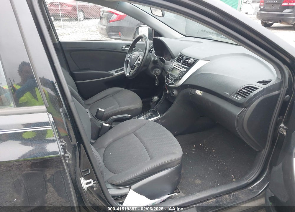 2012 HYUNDAI ACCENT VIN: KMHCU5AE7CU031523