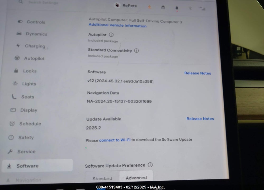 2019 TESLA MODEL 3 VIN: 5YJ3E1EA3KF482909