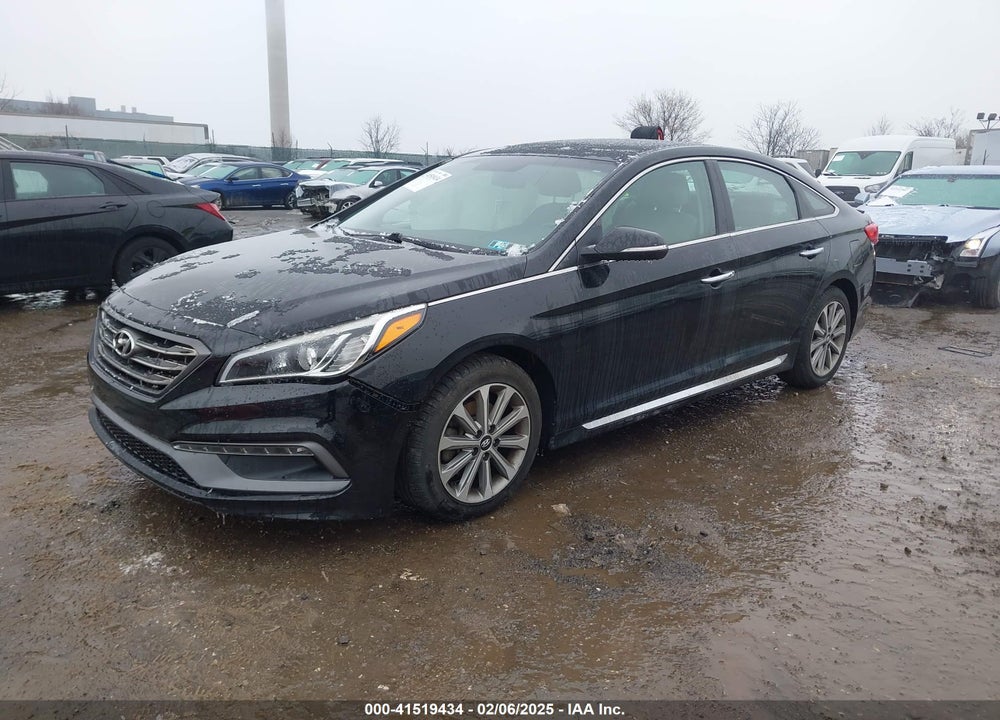 2016 HYUNDAI SONATA VIN: 5NPE34AF5GH329717