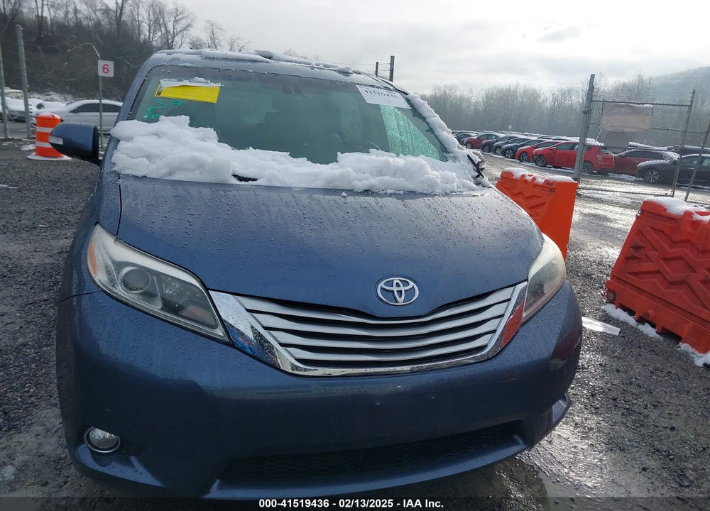 2015 TOYOTA SIENNA LIMITED PREMIUM 7 PASSENGER VIN: 5TDDK3DC4FS126501