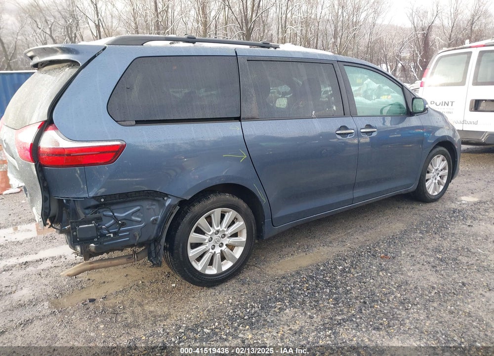 2015 TOYOTA SIENNA LIMITED PREMIUM 7 PASSENGER VIN: 5TDDK3DC4FS126501