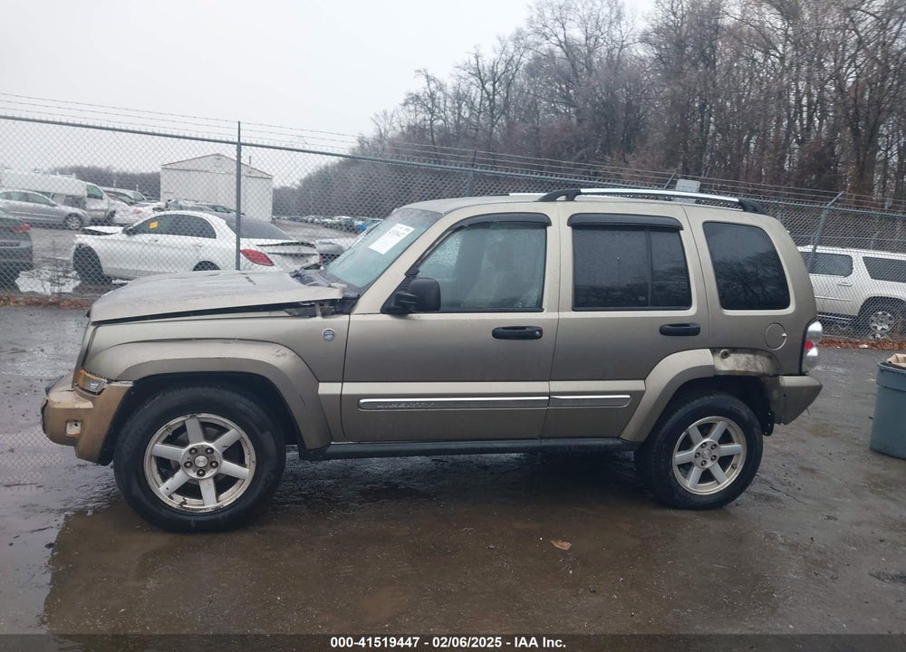 2005 JEEP LIBERTY LIMITED EDITION VIN: 1J8GL58K55W644728