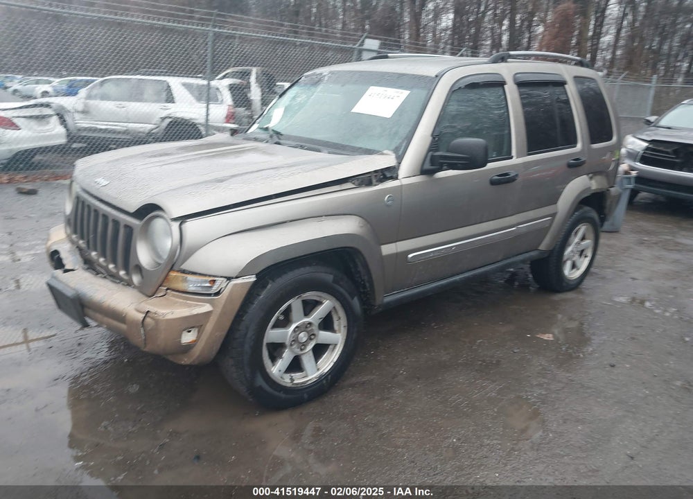 2005 JEEP LIBERTY LIMITED EDITION VIN: 1J8GL58K55W644728