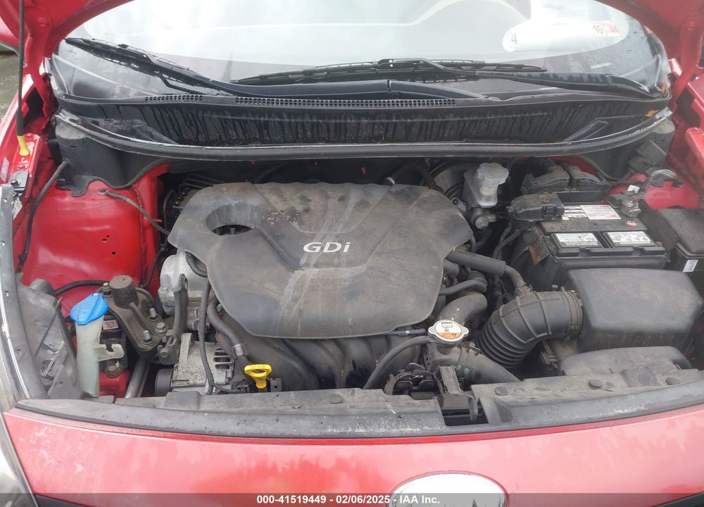2013 KIA RIO VIN: KNADM4A39D6199832