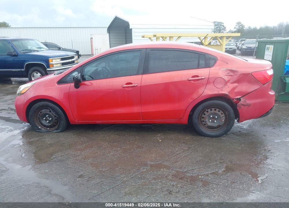 2013 KIA RIO VIN: KNADM4A39D6199832
