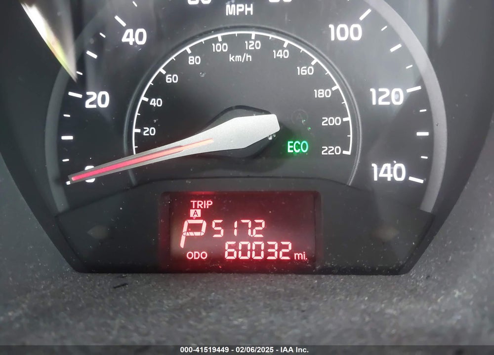 2013 KIA RIO VIN: KNADM4A39D6199832