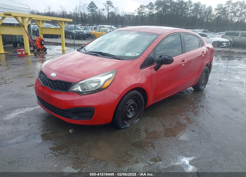 2013 KIA RIO VIN: KNADM4A39D6199832