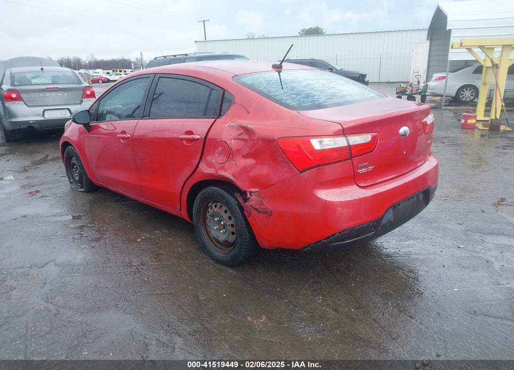 2013 KIA RIO VIN: KNADM4A39D6199832