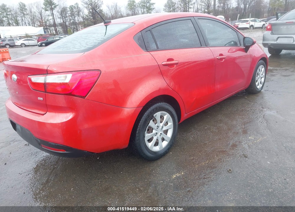 2013 KIA RIO VIN: KNADM4A39D6199832