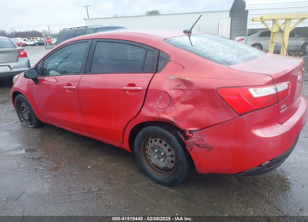 2013 KIA RIO VIN: KNADM4A39D6199832