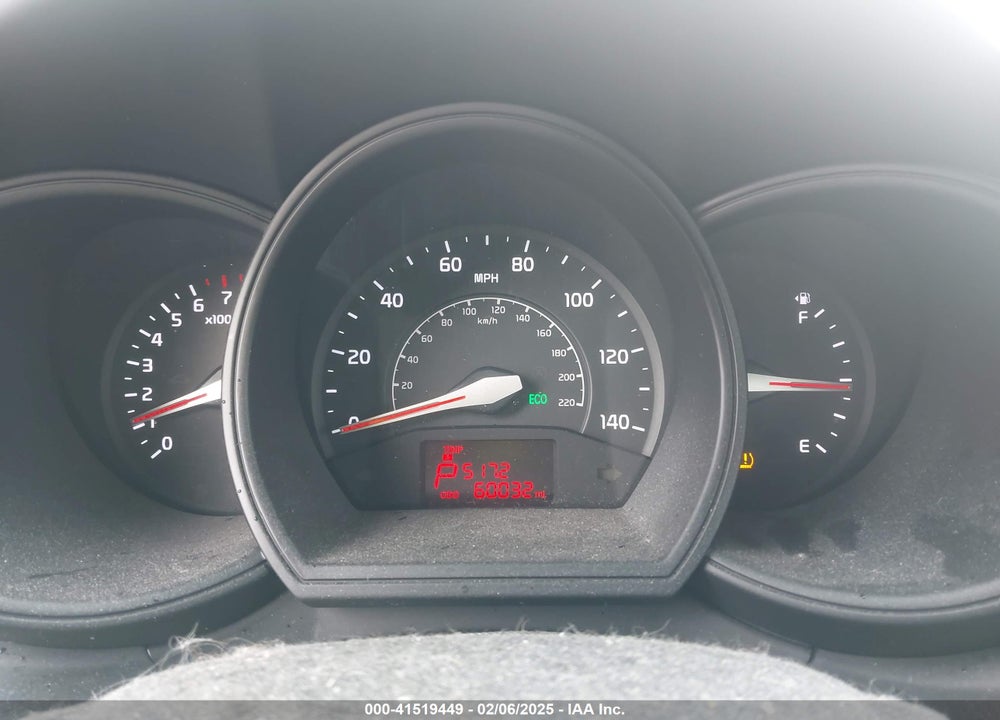 2013 KIA RIO VIN: KNADM4A39D6199832