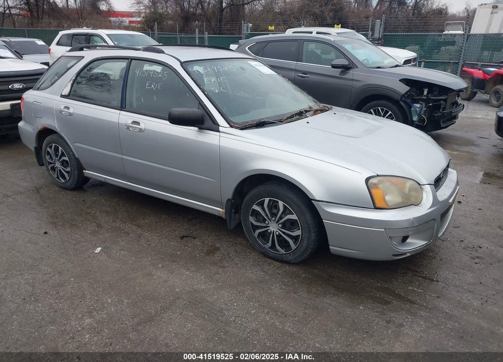 2004 SUBARU IMPREZA 2.5TS VIN: JF1GG65544H813338