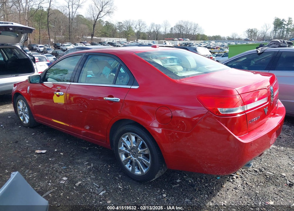 2012 LINCOLN MKZ VIN: 3LNHL2GCXCR815361