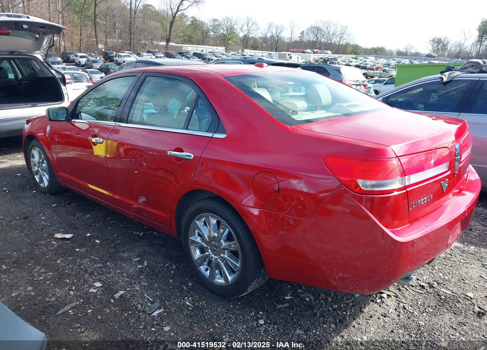2012 LINCOLN MKZ VIN: 3LNHL2GCXCR815361