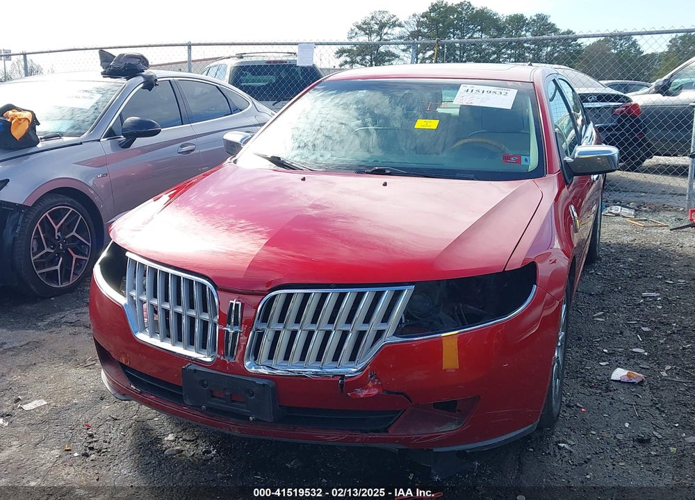 2012 LINCOLN MKZ VIN: 3LNHL2GCXCR815361