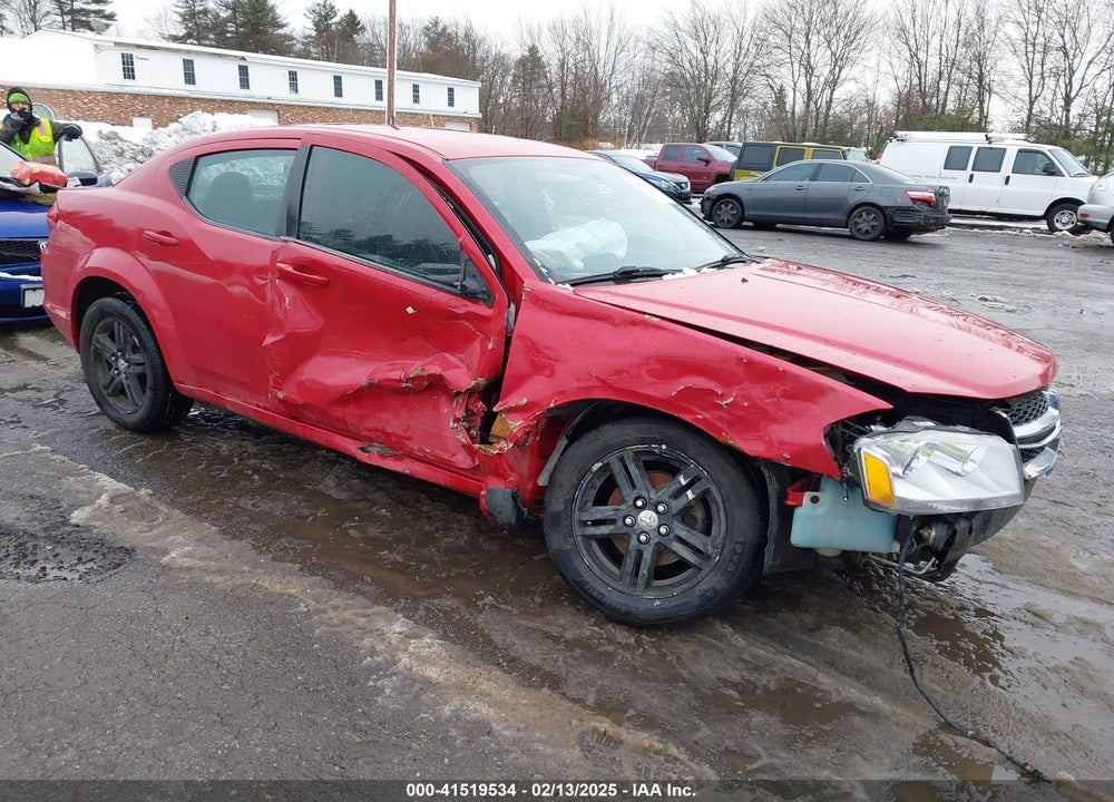 2012 DODGE AVENGER VIN: 1C3CDZABXCN214012