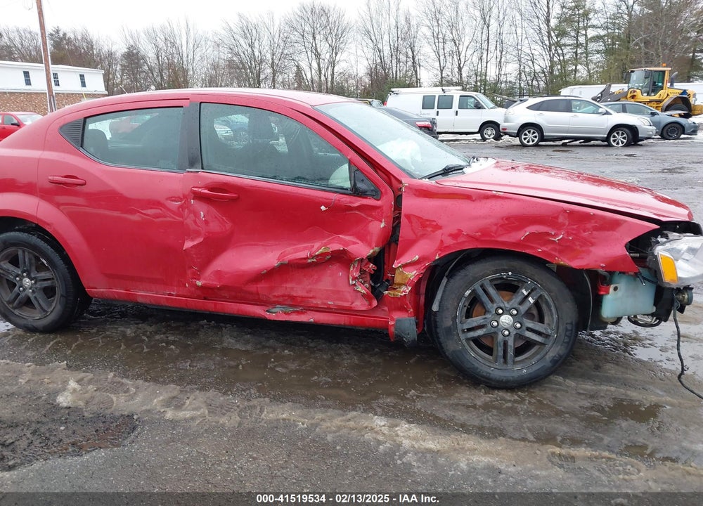 2012 DODGE AVENGER VIN: 1C3CDZABXCN214012