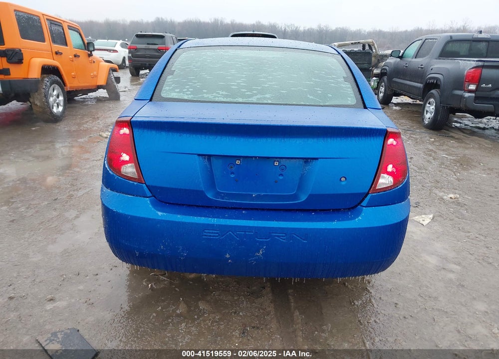 2003 SATURN ION VIN: 1G8AK52FX3Z181308