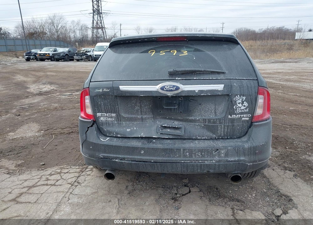 2013 FORD EDGE VIN: 2FMDK4KC8DBC59085