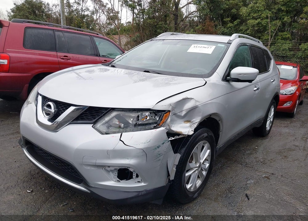 2015 NISSAN ROGUE SV VIN: KNMAT2MT6FP515466