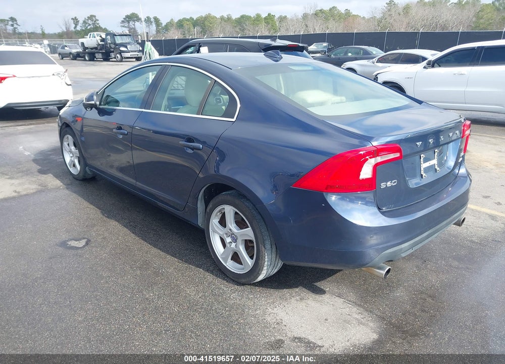 2013 VOLVO S60 T5 PLATINUM VIN: YV1612FH2D1205846