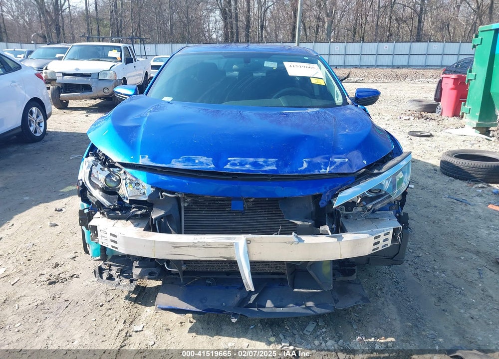 2017 HONDA CIVIC VIN: 19XFC2F54HE061614