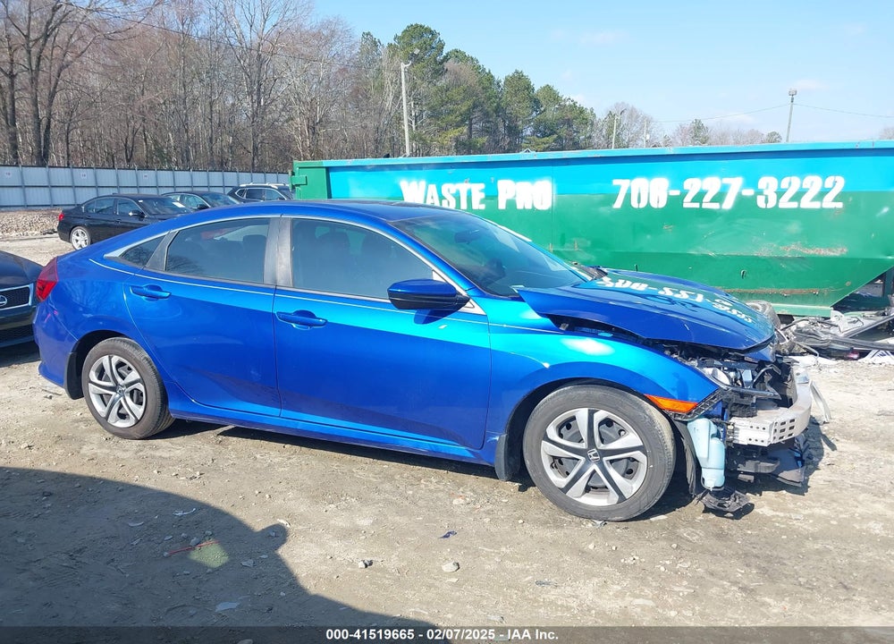 2017 HONDA CIVIC VIN: 19XFC2F54HE061614