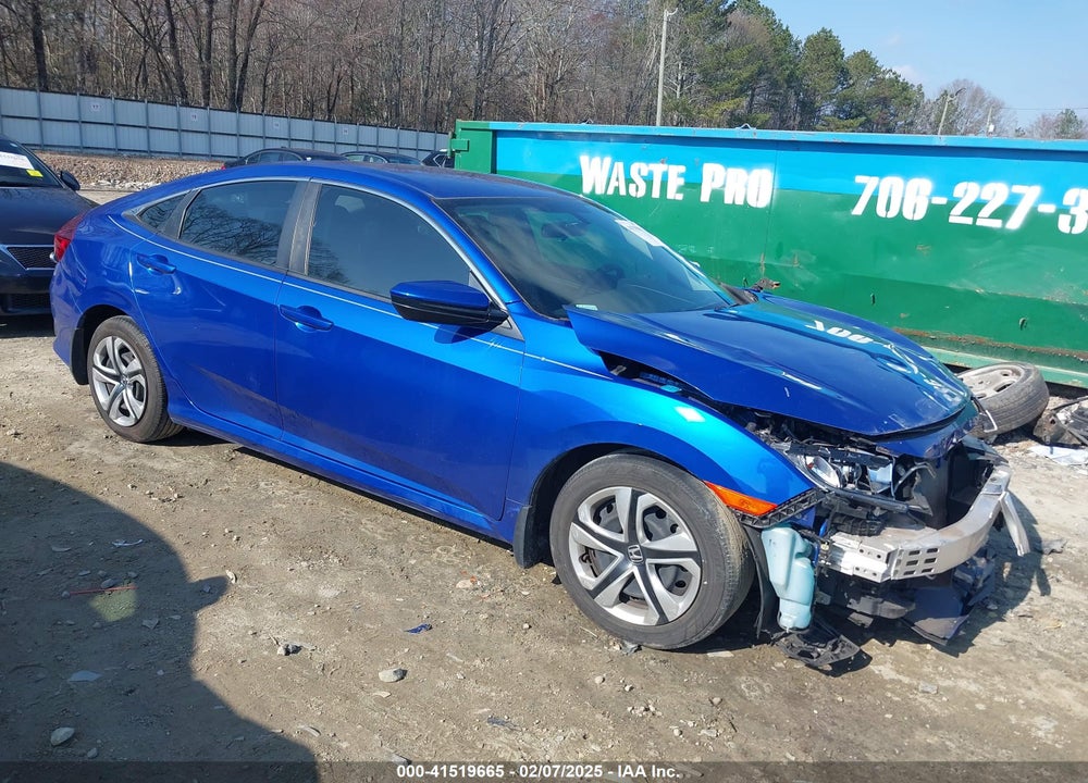 2017 HONDA CIVIC VIN: 19XFC2F54HE061614