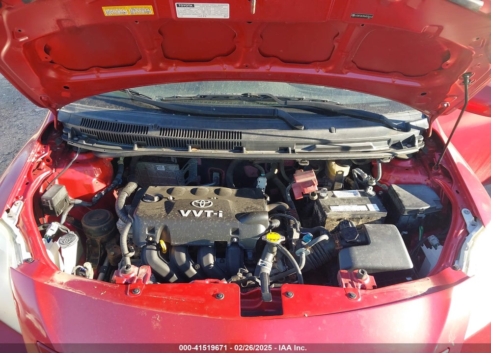 2010 TOYOTA YARIS VIN: JTDBT4K39A4070153