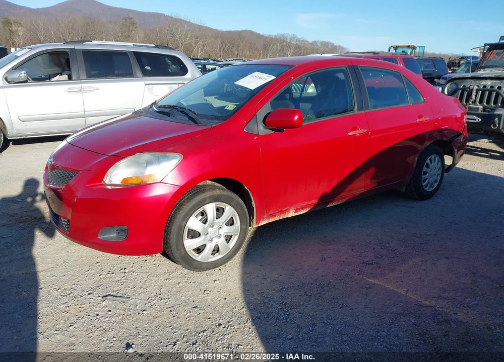 2010 TOYOTA YARIS VIN: JTDBT4K39A4070153