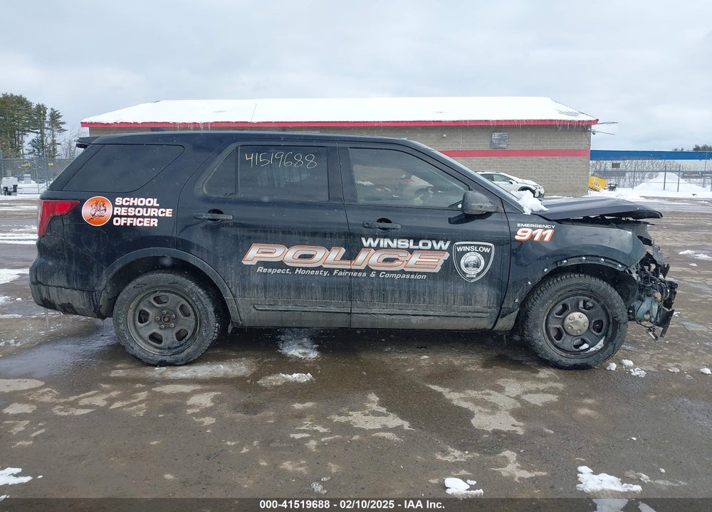 2017 FORD POLICE INTERCEPTOR VIN: 1FM5K8AR6HGD06906