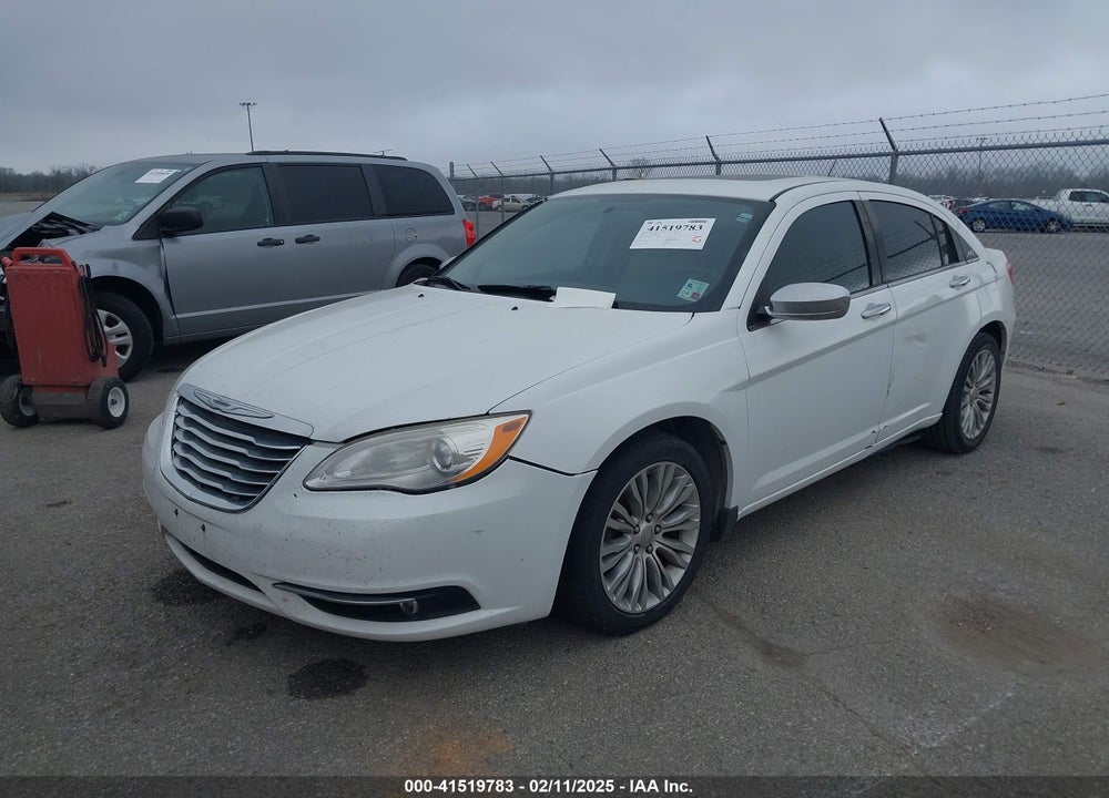 2012 CHRYSLER 200 LIMITED VIN: 1C3CCBCGXCN284662
