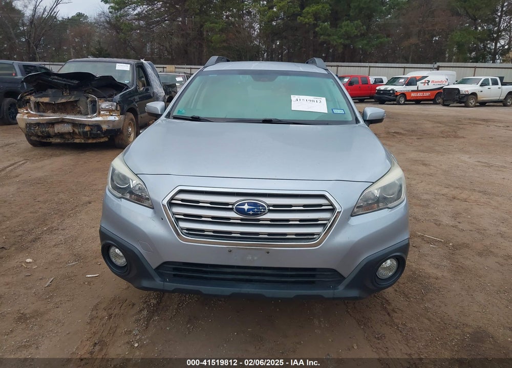 2015 SUBARU OUTBACK 2.5I PREMIUM VIN: 4S4BSBFC0F3305579