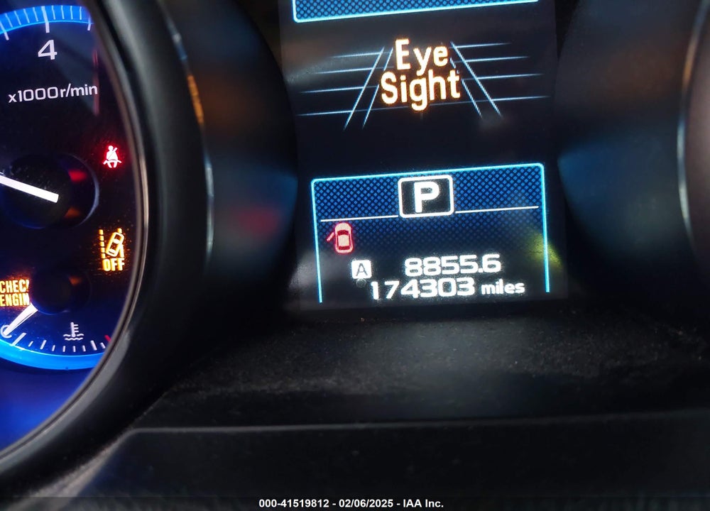 2015 SUBARU OUTBACK 2.5I PREMIUM VIN: 4S4BSBFC0F3305579