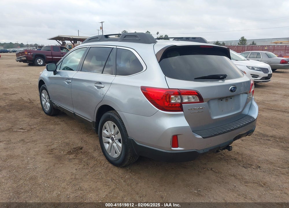 2015 SUBARU OUTBACK 2.5I PREMIUM VIN: 4S4BSBFC0F3305579