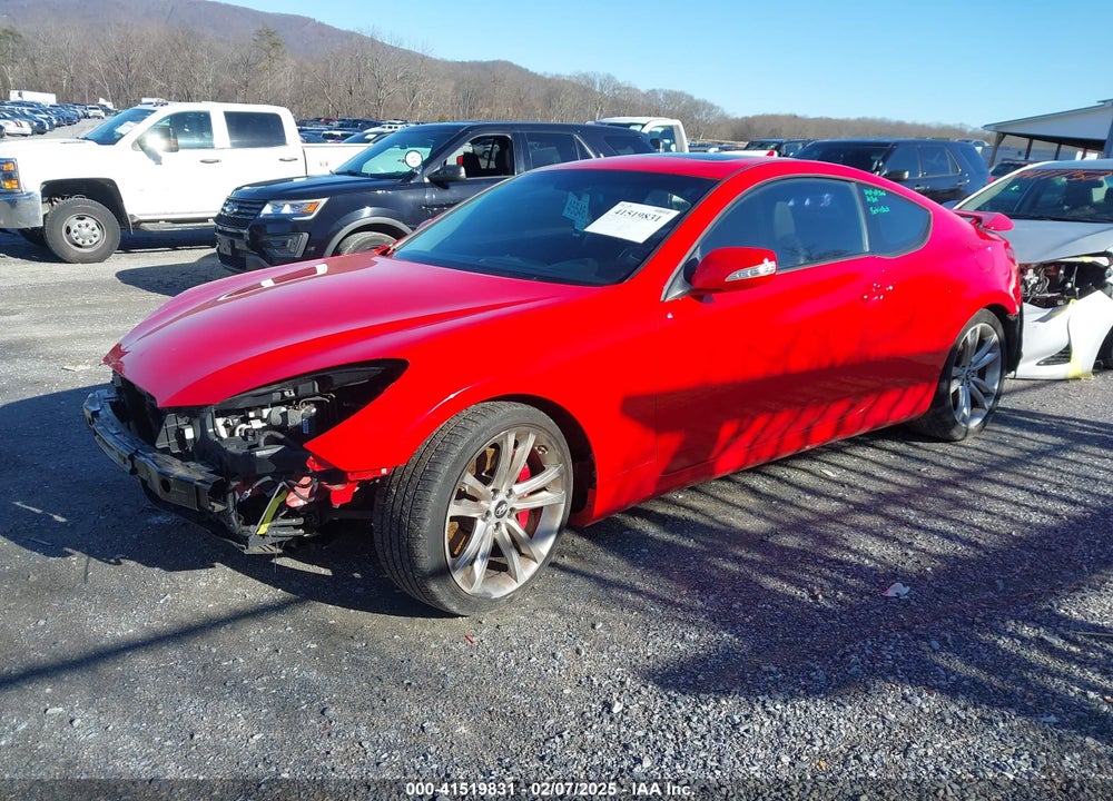 2010 HYUNDAI GENESIS 3.8 TRACK VIN: KMHHU6KH1AU021877