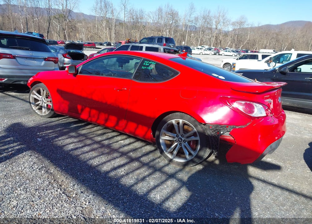2010 HYUNDAI GENESIS 3.8 TRACK VIN: KMHHU6KH1AU021877