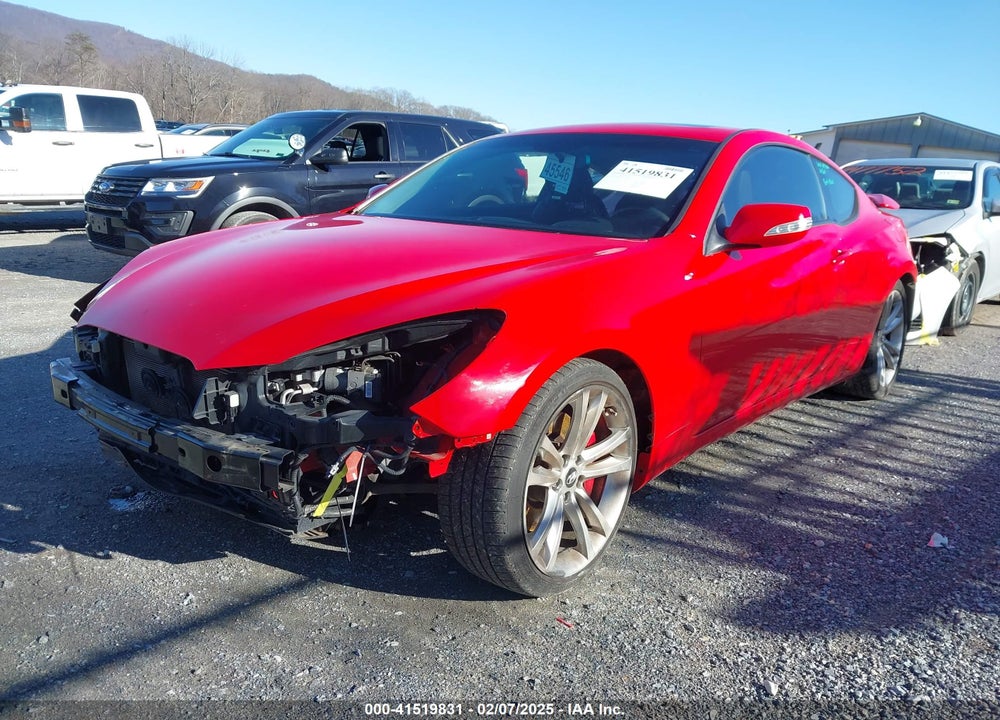 2010 HYUNDAI GENESIS 3.8 TRACK VIN: KMHHU6KH1AU021877