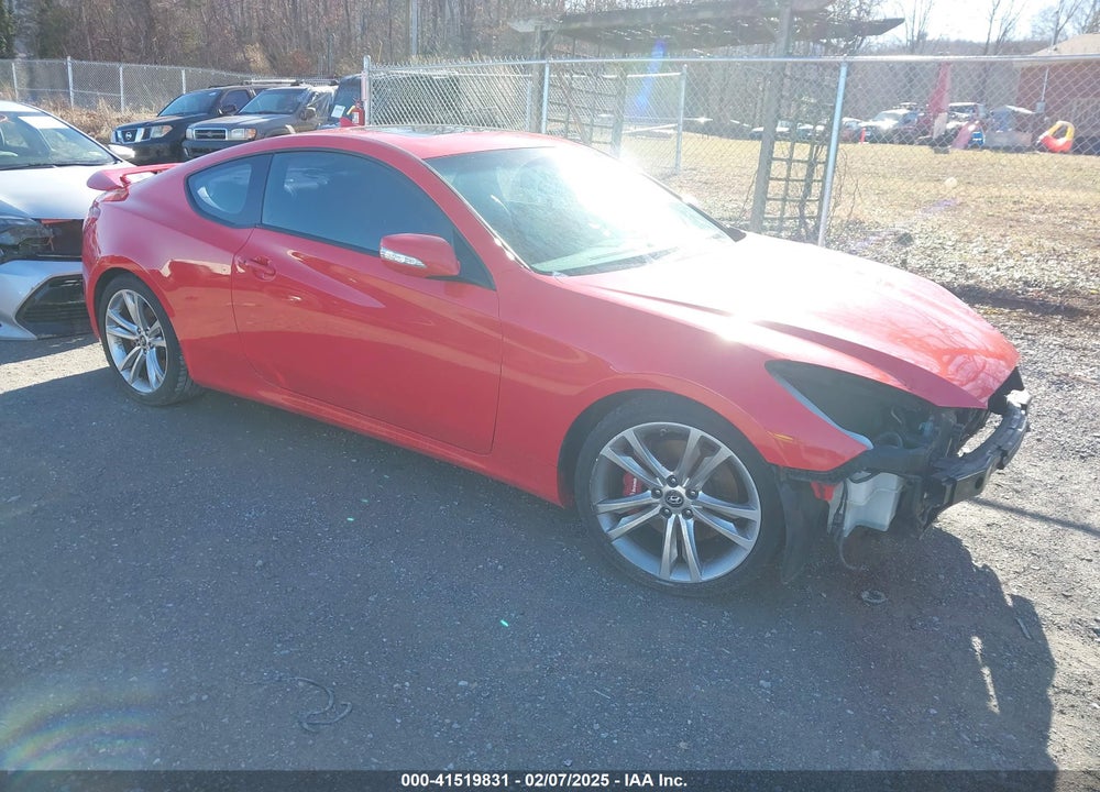 2010 HYUNDAI GENESIS 3.8 TRACK VIN: KMHHU6KH1AU021877