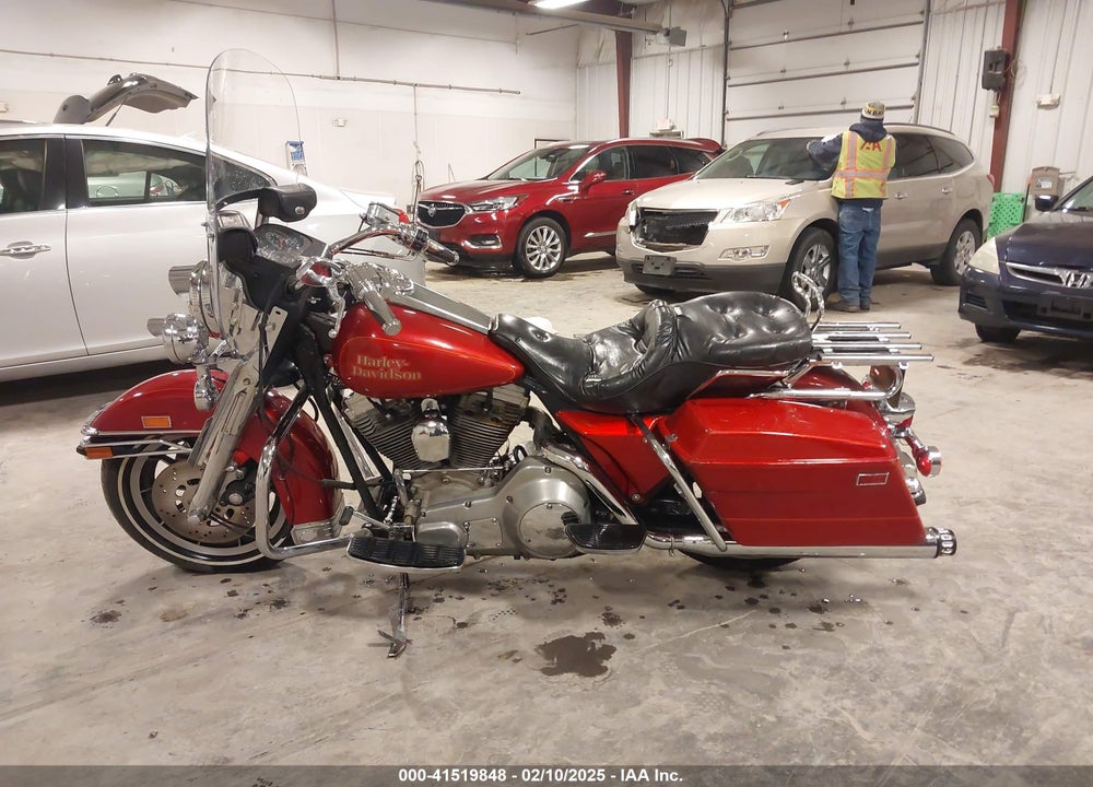 1991 HARLEY-DAVIDSON FLHS VIN: 1HD1FAL17MY508565