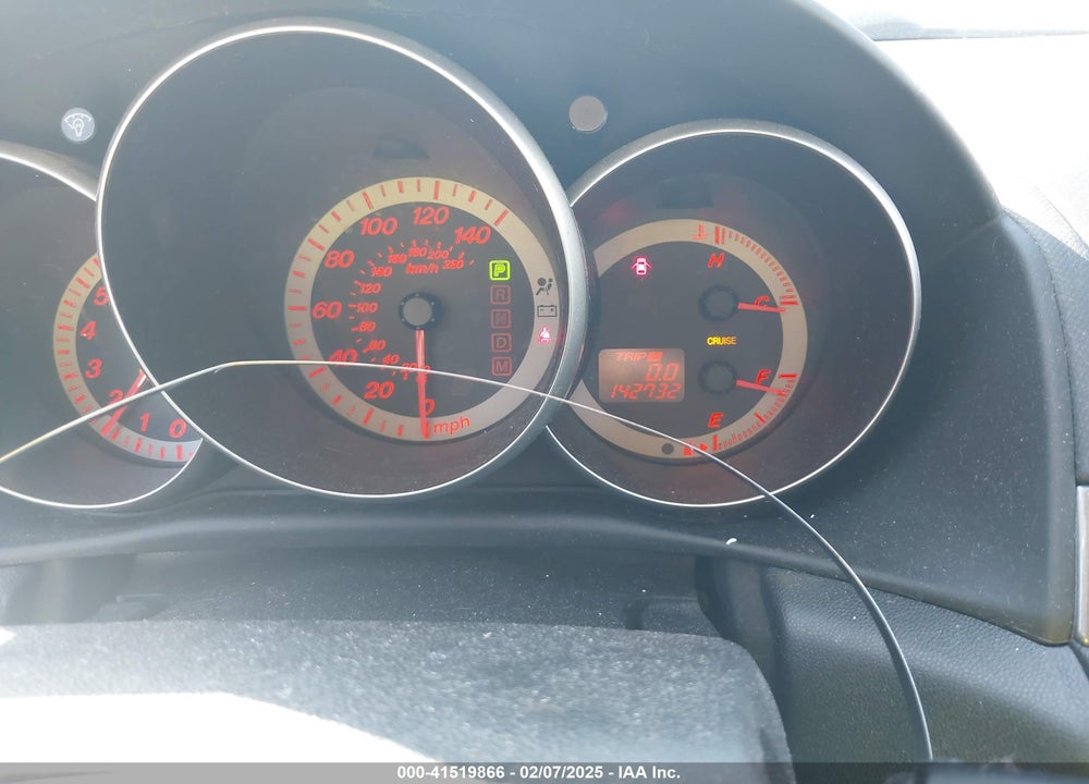 2007 MAZDA MAZDA3 VIN: JM1BK344X71761625