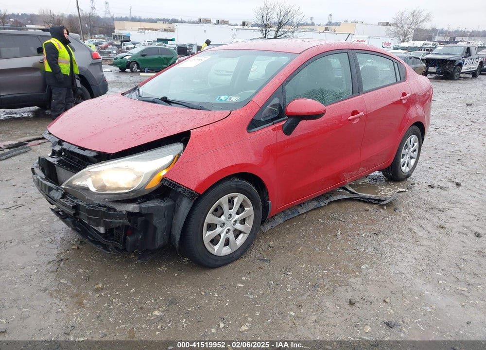 2015 KIA RIO EX VIN: KNADN4A38F6421213