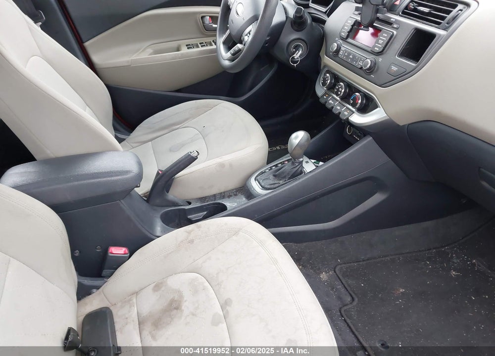 2015 KIA RIO EX VIN: KNADN4A38F6421213