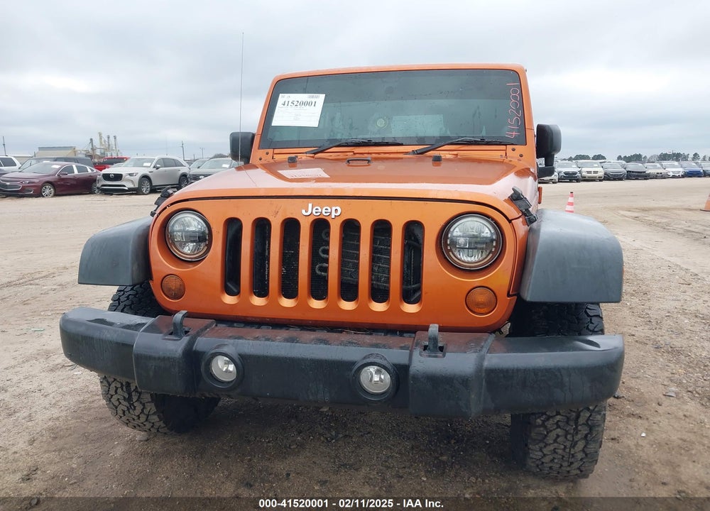 2011 JEEP WRANGLER UNLIMITED SPORT RHD VIN: 1J4BZ3H17BL611362