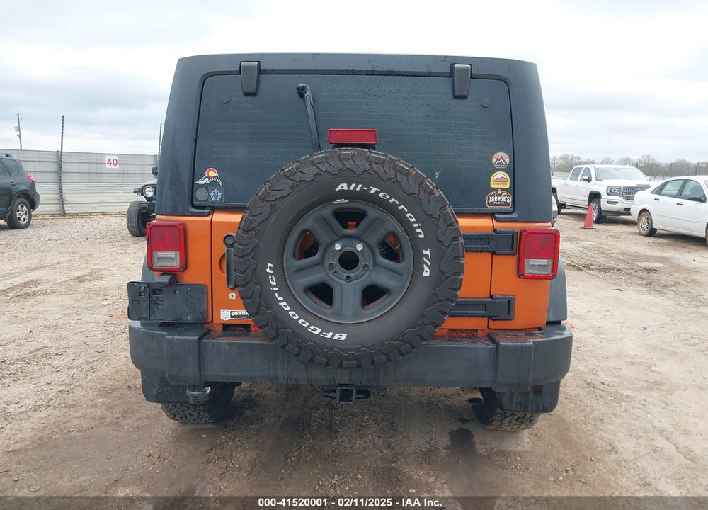 2011 JEEP WRANGLER UNLIMITED SPORT RHD VIN: 1J4BZ3H17BL611362