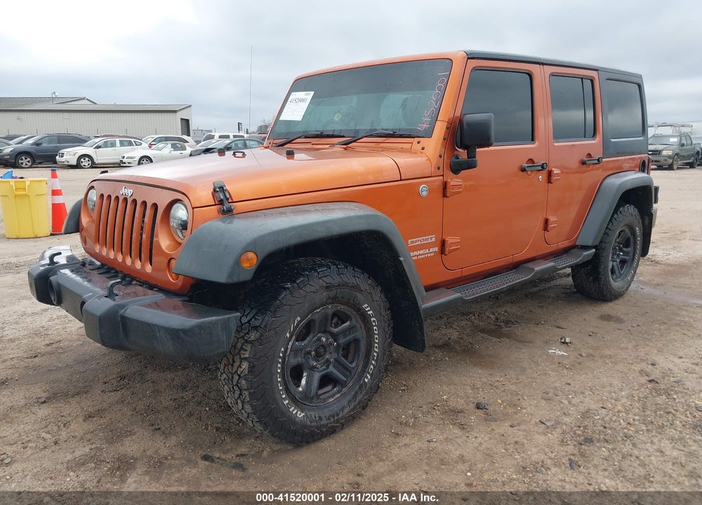 2011 JEEP WRANGLER UNLIMITED SPORT RHD VIN: 1J4BZ3H17BL611362
